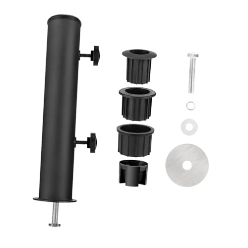 Fenteer Support de Toit pour Parapluie de Jardin Noir