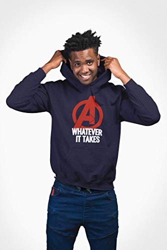 Image of Avengers Whatever It Takes Unisex Summer Cotton Hoodie