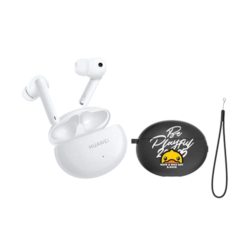 Cancellazione attiva del rumore: i sensori Huawei FreeBuds 4i rilevano in modo attivo e riducono il rumore intorno a te. I sensori Huawei FreeBuds 4i rilevano e riducono attivamente il rumore ambientale. Il doppio sistema di microfoni integra un design a condotto con fessure che riducono anche il rumore del vento all'esterno. L'esclusiva tecnologia di formazione dei fasci, combinata con la tecnologia di riduzione del rumore con intelligenza artificiale, può catturare la tua voce con maggiore precisione anche in un ambiente affollato. Ascolta e fatti sentire forte e chiaro ad ogni chiamata.