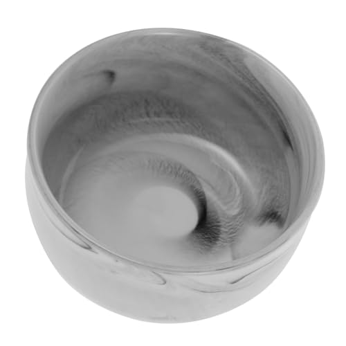 SOESFOUFU Shave Bowl for Men Marble Design Shaving Bowl Present for Barbers Small and Sturdy