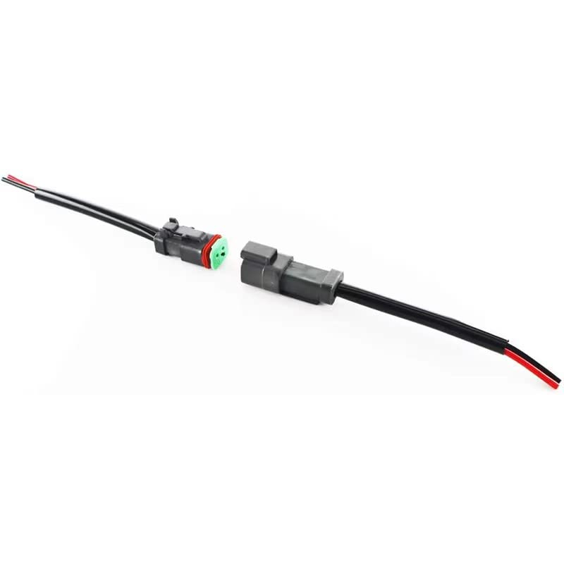 Miniatura 3 de HAOQUOOU Deutsch DT DTP macho hembra arnés de cableado para luz de trabajo LEDLED barra de luz de trabajo conectores de repuesto
