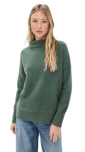 Vince Women's Boiled Funnel Neck Pullover