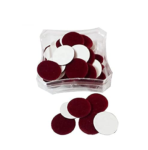 TRIOHOMES Plain Kukmkum Bindi |Tikali |Sticker Bindi| Maroon Bindi | Large Binid Tikka Gift-able For Women’s & Girl’s- 50 Bindi