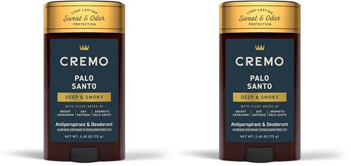 Image of Cremo Deodorant for Men, 48-hour Sweat and Odor Protection