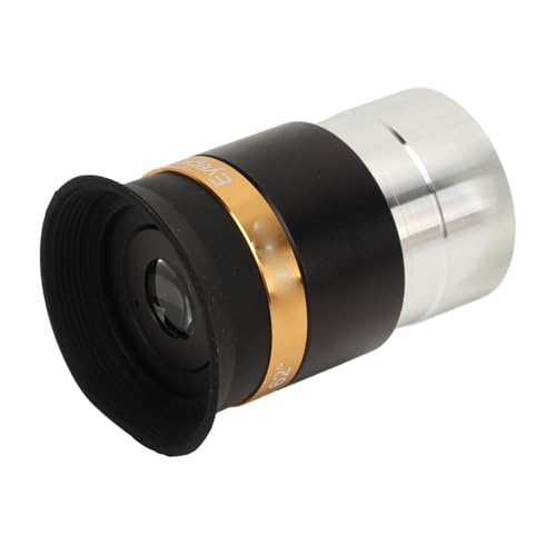 1.25 Inch Aspheric Eyepiece, Metal Frame Multi Layer Coating Clear Image 62° Wide Angle 4mm Length Aspheric Telescope Eyepiece for Landscape Observation