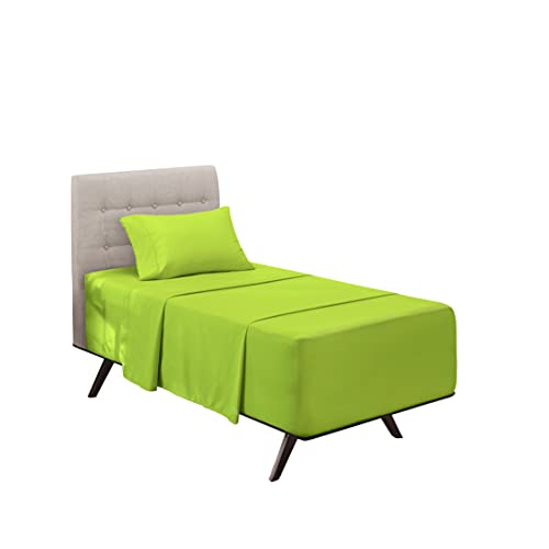 Image of Hearth & Harbor Extra Deep Pocket Twin XL Sheets - 3 Piece Hotel Luxury Twin XL Sheet Set Fits Up to 24 inch Mattress - Soft Luxury Twin XL Bed Sheet Set - Soft & Breathable, Twin XL, Garden Green