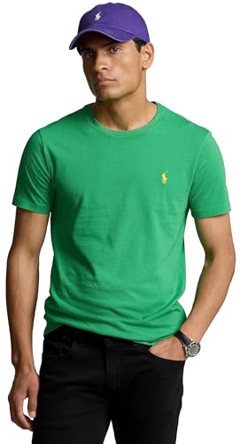 Image of POLO RALPH LAUREN Men's Jersey Cotton Crew Neck T-Shirt
