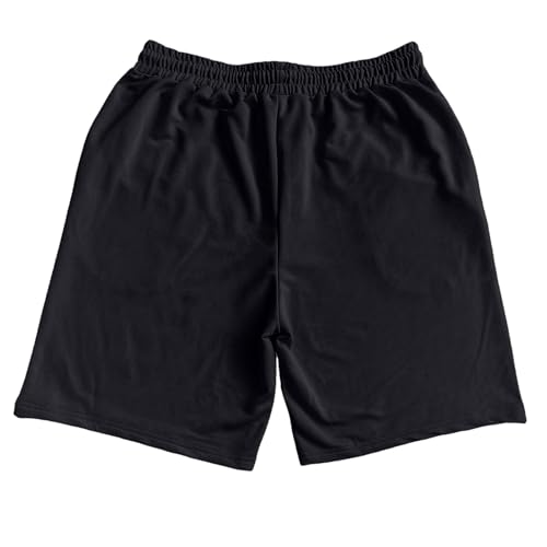 Xiaojmake Mens Sweat Shorts Athletic Gym Workout Short 5 Inches Inseam Cotton Training Bodybuilding Shorts with Pockets2