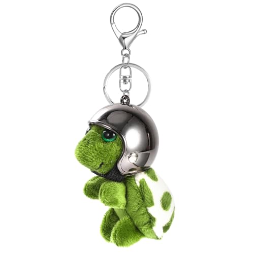 MWOOT Llaveros Bonitos de Peluche Suave con Tortuga Colgante Llaveros personalizados para Llaveros de Coche Mochila Bolso Abalorios para Mujeres Niñas