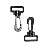 Photo Gallery flyshop 20pezzi di plastica cinghia girevole rotante fibbia gancio per viaggio borsa sportiva di ricambio 32mm Photo Gallery flyshop 20pezzi di plastica cinghia girevole rotante fibbia gancio per viaggio borsa sportiva di ricambio 32mm