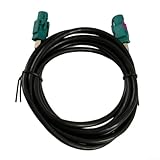 4 Core 4 Pin For Fakra Z LVDS Cable for Use in Vehicle Infotainment Systems Car Radios and LVDS Based Monitoring Devices