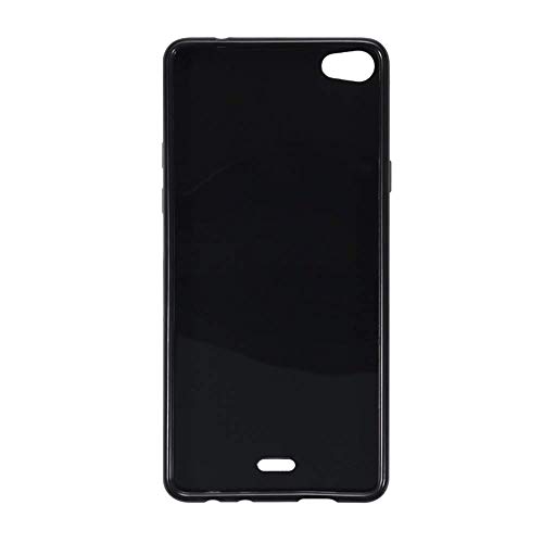Custodia in TPU Compatibile con Wiko Highway Pure 4G, Cover Protettiva Morbida e Antiurto con Ritagli Precisi e Design Sottile Antigraffio (Nero)