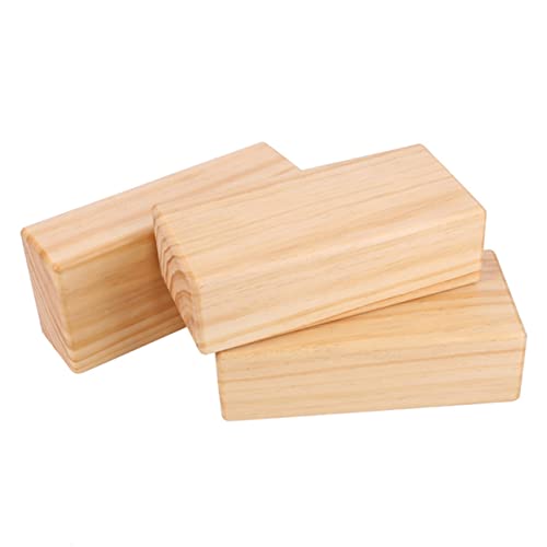 NAMOARLY Yoga Block Solid Wood Lightweight Comfortable Non for Yoga and Exercise