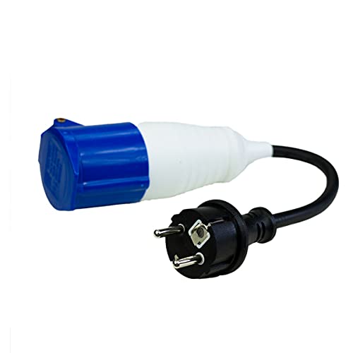 CEE Adapter Schuko-Stecker auf CEE-Steckdose Interbosch/Benson 230 V/16 A 000641
