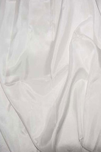 Rich Ivory Colour Habotai Scarves 15 mm-Size 42 x 42" Square3