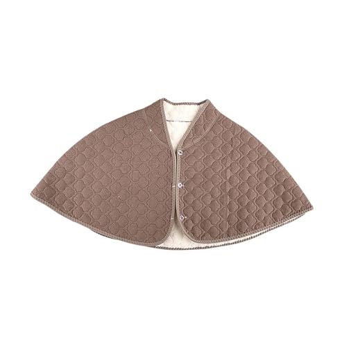 Warm Shoulder Shawl Cape Keep Warm Thermal Quilted Autumn Winter Shoulder Cover