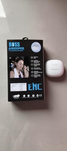 Image of Vardanics True Wireless Earbuds with Charging Case, White