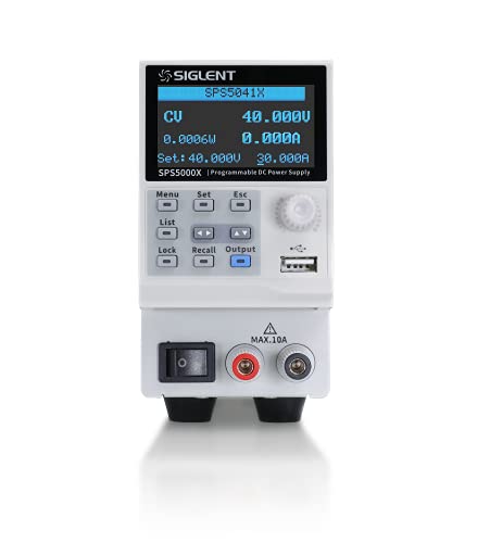 Image of Siglent Technologies SPS5041X Programmable Switching DC Power Supply 1 Channel,40V /30A /360W