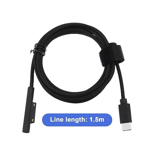 YINETTECH Surface Connect to USB-C Charging Cable 1.5 Meters Compatible with Microsoft Surface Pro 3/4/5/6 / Surface Go/Surface Laptop/Surface Laptop 2 - Image 3