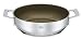 Produktbild RÖSLE SILENCE Servierpfanne Ø 24 cm mit Antihaftversiegelung ProInduct, Edelstahl 18/10, silber/bronze, Profiqualität, induktionsgeeignet, spülmaschinengeeignet