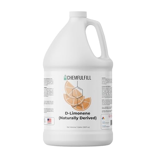 Chemfulfill D-Limonene - Orange Oil (Citrus D-Limonene, Concentrated) (Gallon (128 fl oz))