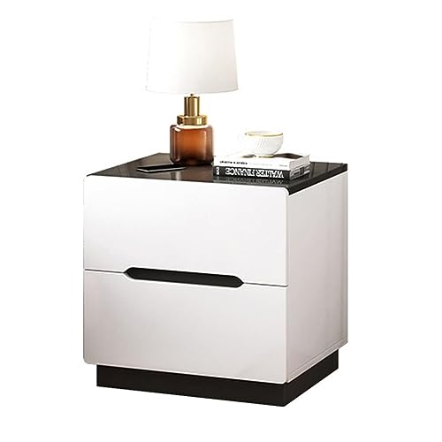 Table de chevet élégante en bois pour chambre et salon chaleureux