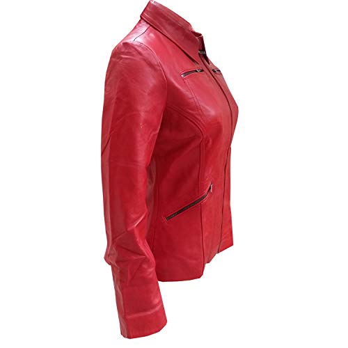 Emma Swan Jacket Once Upon Time Jennifer Morrison Red Motorcycle Leather Jacket4