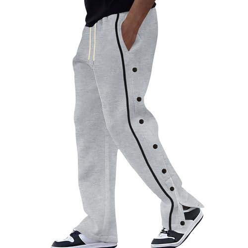 Pantalon Desmontable Hombre Pantalones Cargo Hombre Pantalones De Lino Pantalones Sanduva Pantalones Pana Hombre Sudadera Scalpers Hombre Pantalón Hombre Casual Pantalon Gris M