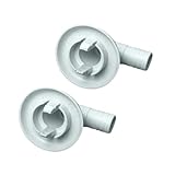 2pcs Air Conditioner Drain Outlet Connector Drain Pipe Elbow Tool Universal External Unit Spout Connector Parts(I)