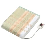 洗える 電気毛布 SB22KW27(G) グリーン