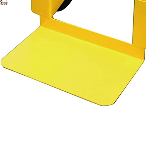 BricoLoco Kruiwagen, belastbaar tot 200 kg, robuust en robuust, stalen behuizing, compact design, handgreep met… - Image 5