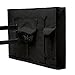 Mayhour Outdoor TV Cover Heavy duty Waterproof TV Cover Box Black with Bottom Seal Heat Resistant Weatherproof Dustproof Anti UV Outside Television Protector (40-42in)