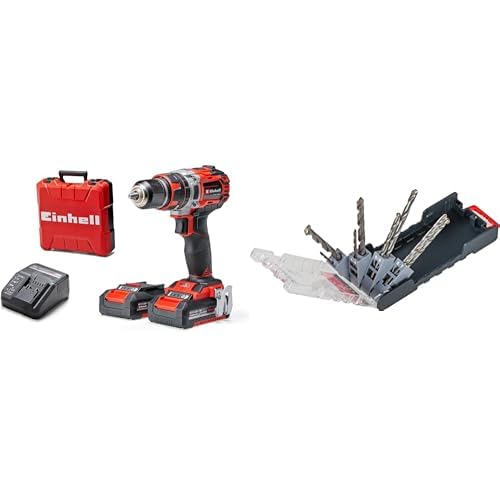 Einhell Multilijadora - TH-OS 1016. 100 W, 24.000 1/min de velocidad de oscilación, agarre suave, bolsa de filtro, extracción de polvo, incluye 1 pieza de papel de lija + Pack de 5 Abrasivos GR 80