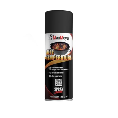 MAXMEYER Spray Alte Temperature Nero R9005 0.400 L