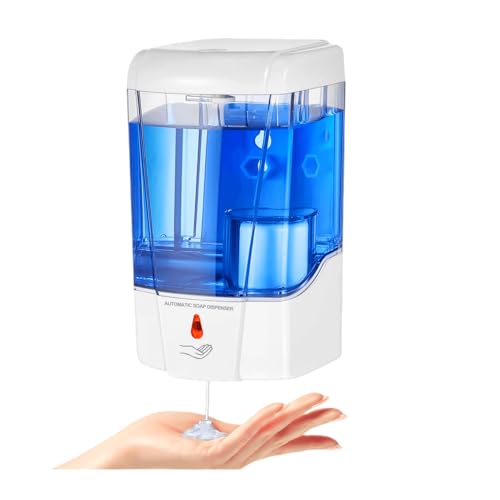 Nydunce Dispenser Sapone Automatico Per Cucina, Bagno, Hotel, Capacità 700 ml, Utilizzo Del Sensore A Infrarossi (Non...