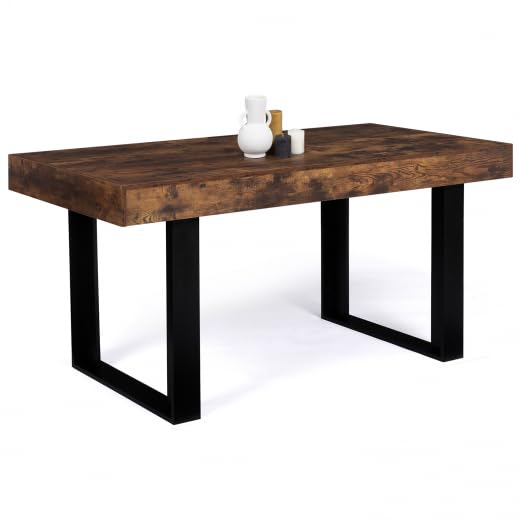 IDMarket Phoenix - La Mesita de Comedor Rectangular para 6 person...