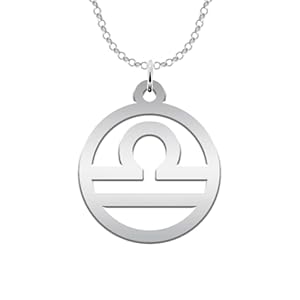 Colgante de Plata con Signo del Zodiaco - Joyería Personalizada