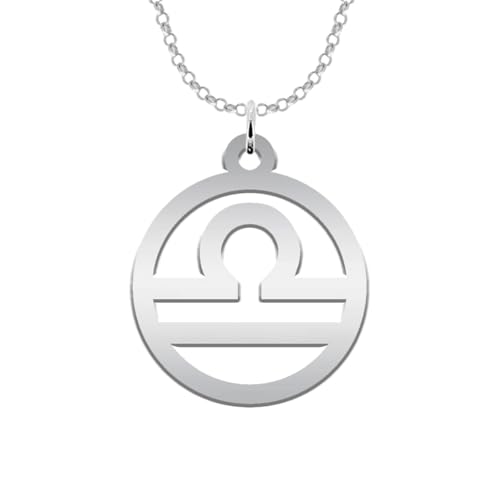 Colgante de Plata con Signo del Zodiaco - Joyería Personalizada