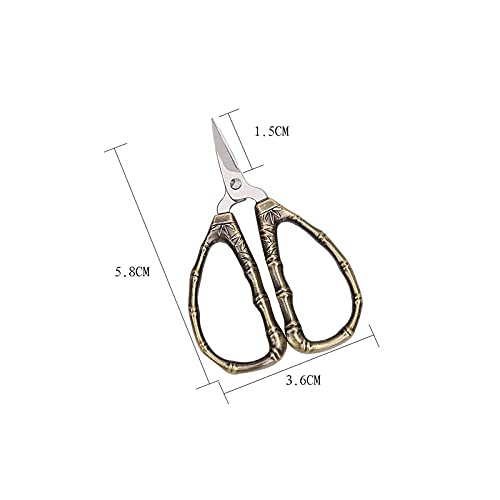 Tijeras for manualidades Tijeras for detalles de alta precisión, puntas afiladas y finas, adecuadas for cortar papel, álbumes de recortes, costura, manualidades-Tijeras de 5,8 cm