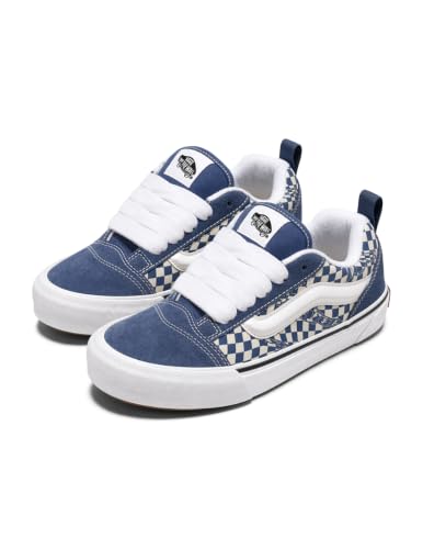 Image of Vans Kids' Knu Skool Shoe - '90s Retro Puffy Fashion Sneakers for Boys & Girls
