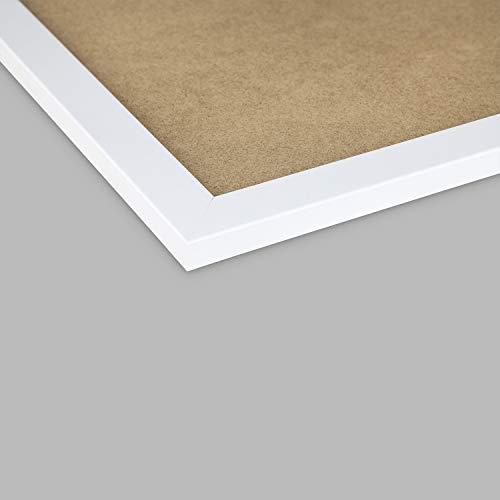 Stallmann Design Bilderrahmen New Modern 60x60 cm weiß Rahmen fuer Dina 4 und 60 andere Formate Fotorahmen Wechselrahmen… – Bild 8