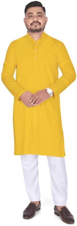 Moudlin Stylish Only Kurta for Men for Special Occasions-Ethnic Wear for Men