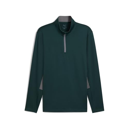 PUMA GOLF PURE 2.0 1/4 ZIP, DARK MYRTLE, 4XL - image 3