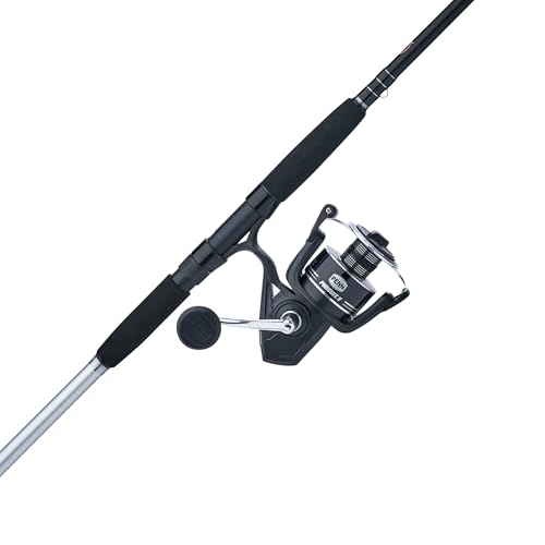 Penn Pursuit V Spinning Reel and 9 2-Piece Fishing RodCombo Graphite Composite Rod Blank Construction EVA Handles