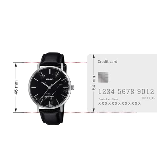 Image of Casio Enticer Men MTP-VT01LM-1AUDF Analog Black Dial Men (A2351)