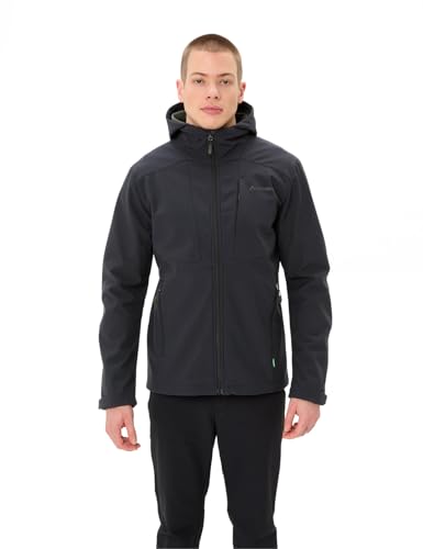 VAUDE Veste à Capuche Cyclone Homme Softshell Noire - 3