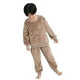 [ニッセン] パジャマ・ルームウェアセット 秋 冬 ボアルームウェア（男の子 女の子） ベージュ 130