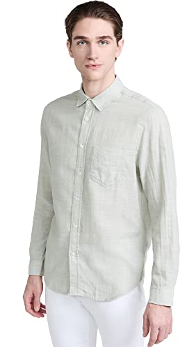 Rails Men's Wyatt Shirt, Sage, Green, XL