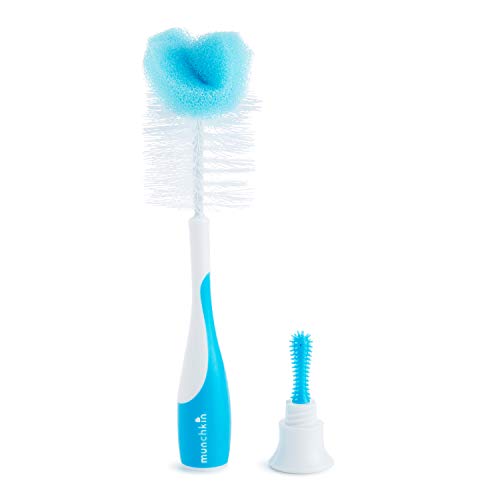 Image of Munchkin Sponge Bottle Brush, Pack of 1, Blue