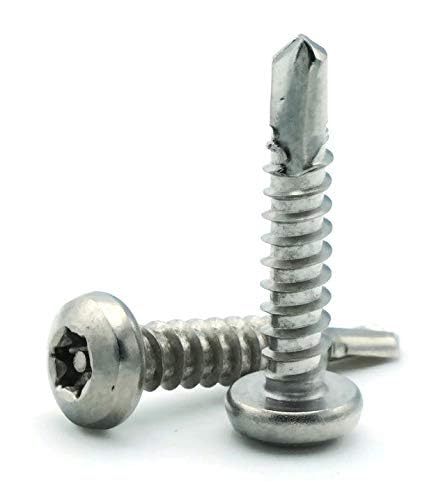 Tornillo autoperforante Torx acero inoxidable #8 x 1-1/2, pack 100 miniatura 2